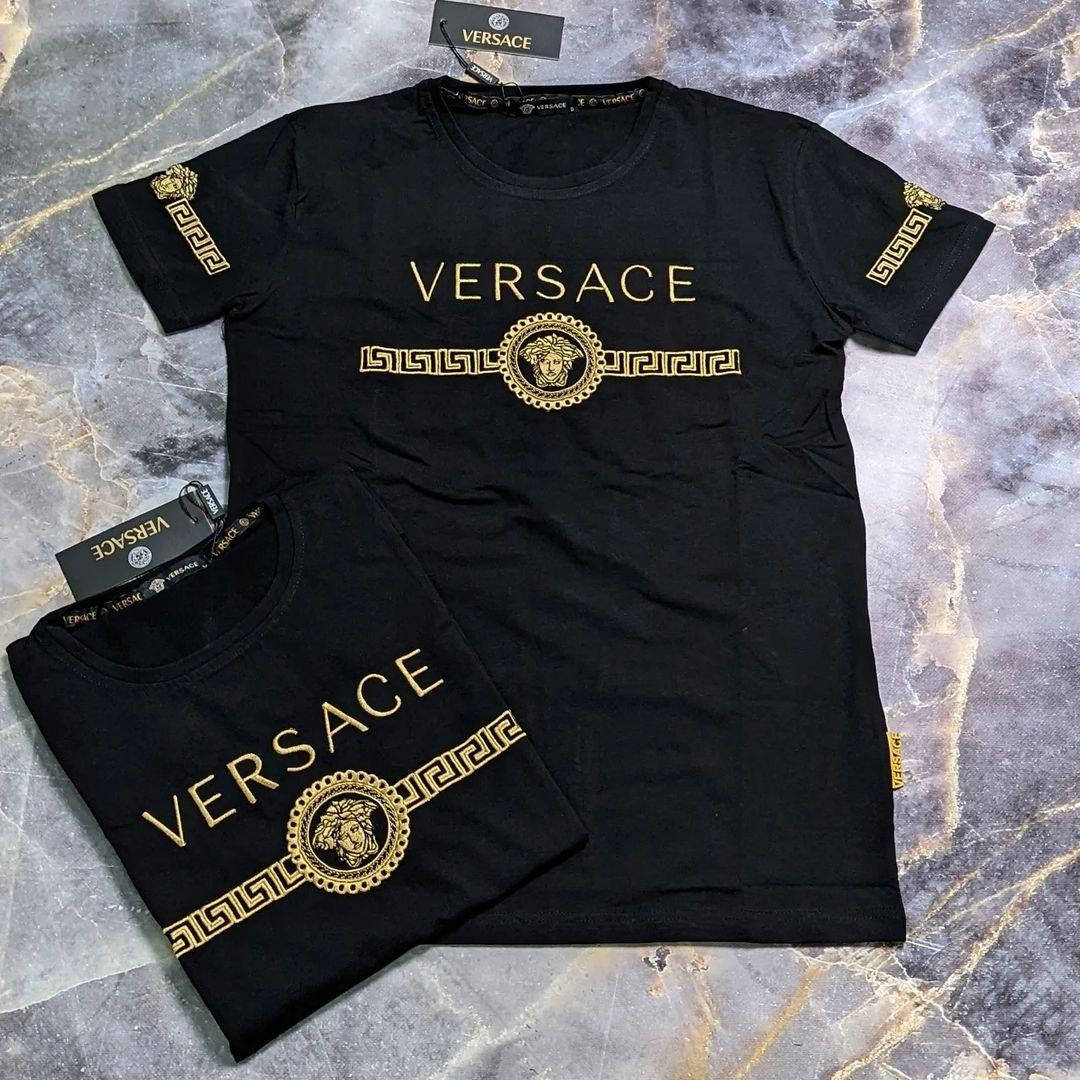

Мужская футболка котоновая VERSACE, футболка мужская + шорты натуральная Турция