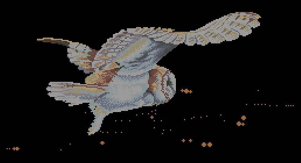 

Схема для вишивки та вишивання бісером Бисерок «Сова в нічному небі» (30x60) (П-219 (10))