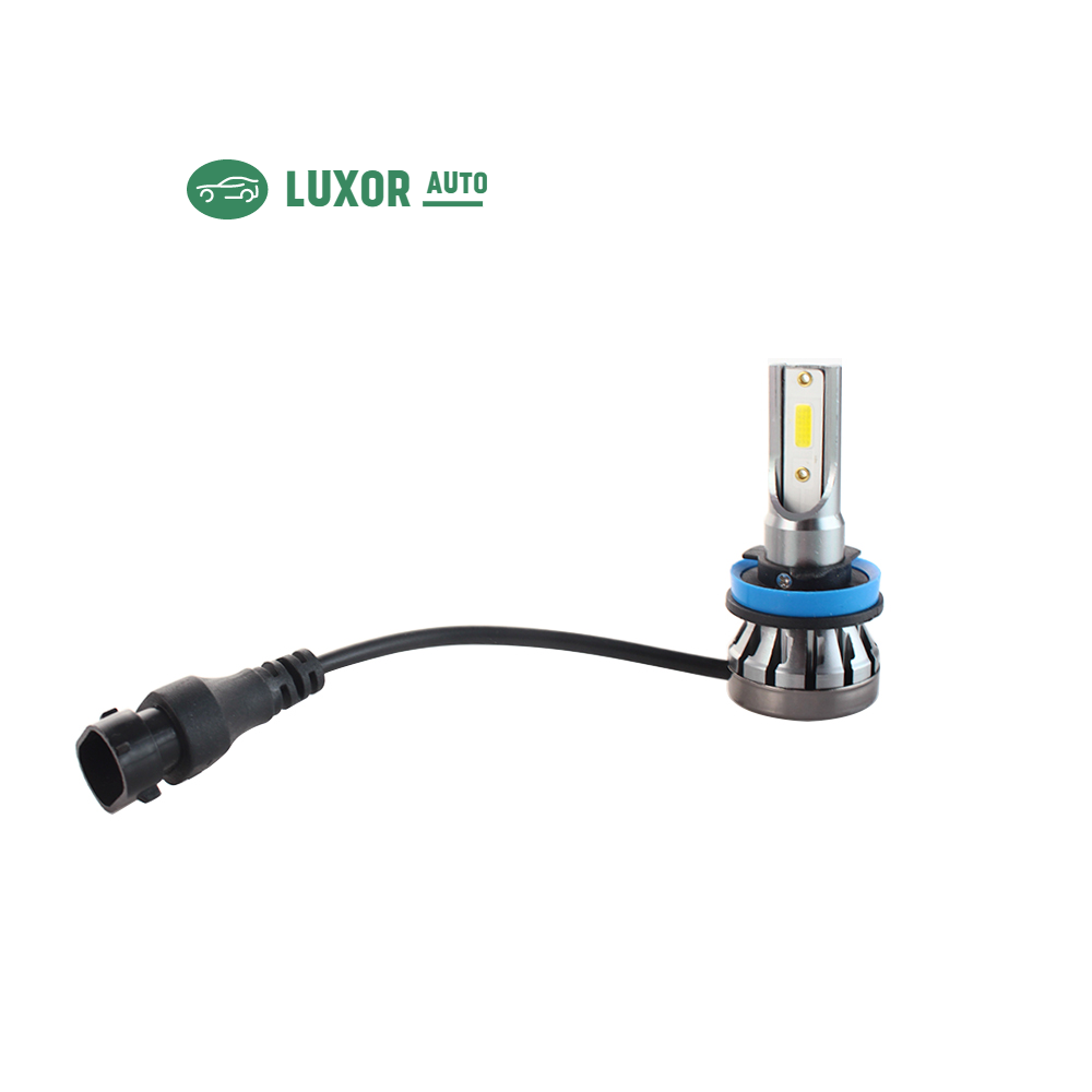 

Mini B6S Led авто лампы H11 с пассивным охлаждением 50W 8000Lm 9-32Вт