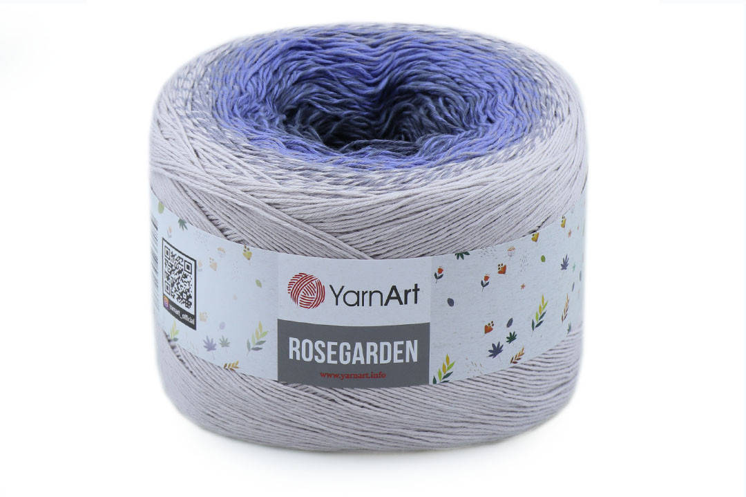 

YarnArt Rosegarden, №315, Секционное крашение