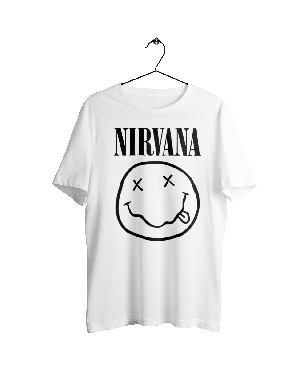 

Белая футболка Nirvana унисекс футболки Нирвана Курт Кобейн
