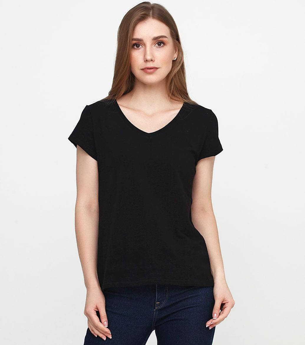 

Женская черная футболка Мальта 19Ж354-24 XXL (2901000208855), Черный