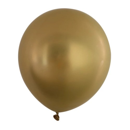 

Латексный шарик КНР 12" (30 см) Хром золото