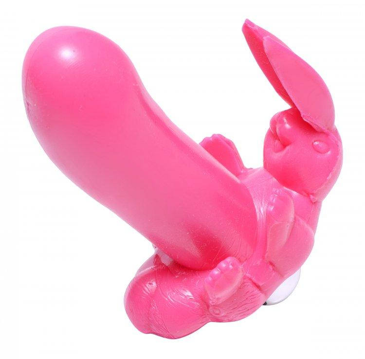 

Стимулятор Pink Bunny Love Vibe, 13х2,5 см., Розовый