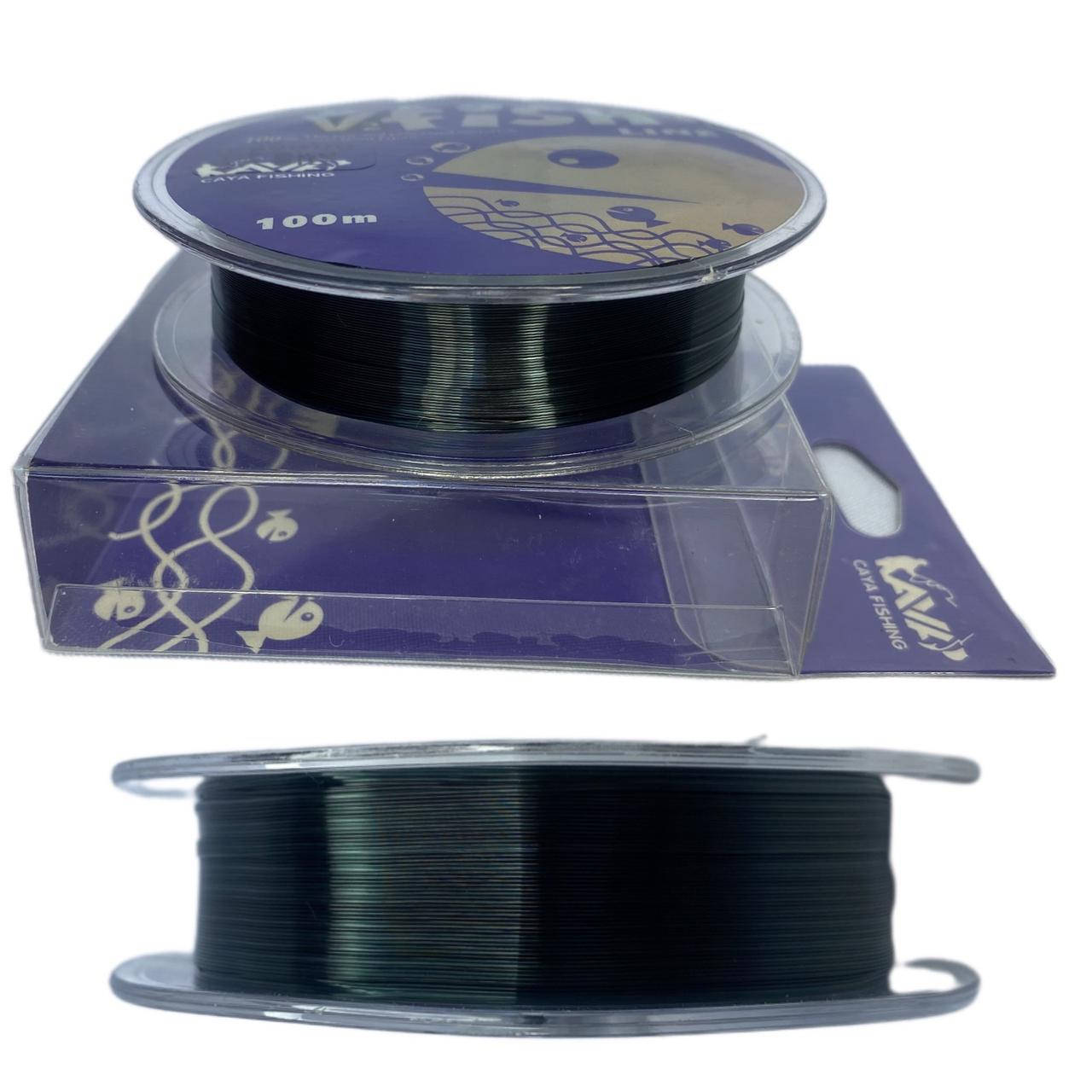 

Леска черная FISH LINE 100 м. (0.25 - 0.40mm) 0.25 0.30, Синий