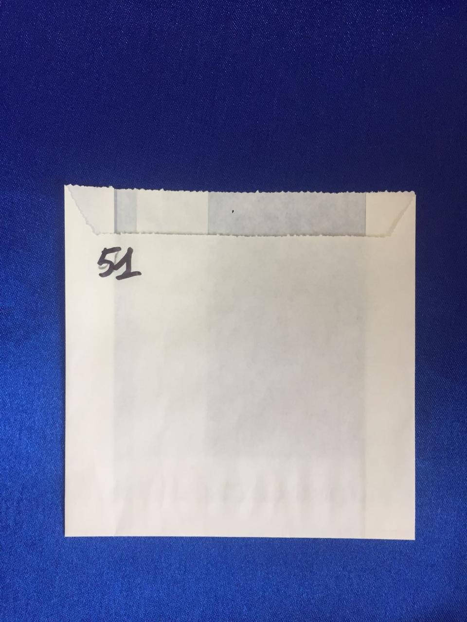 

ПАКЕТ саше для фри 110*110*30 белая. УП. 100шт