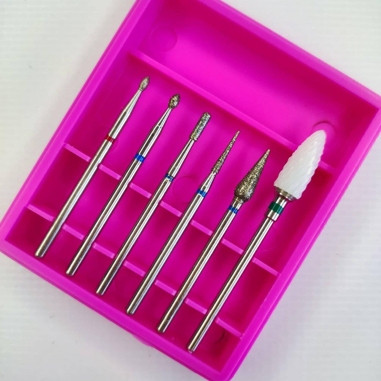 

Набор насадок для маникюра 6 шт.