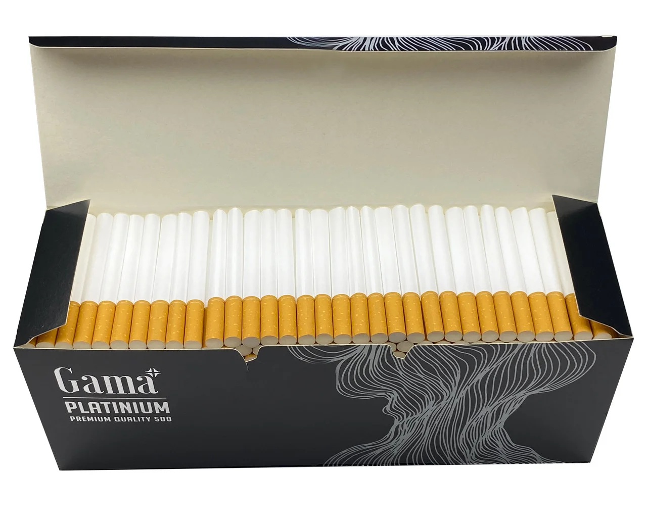 

Сигаретные гильзы Gama PLATINIUM 500шт