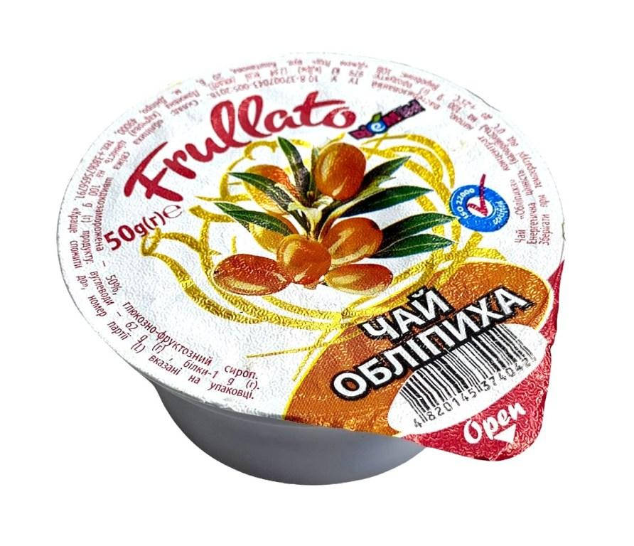 

Натуральный ягодный живой чай Облепиха TM Frullato в стаканчике 50 гр.
