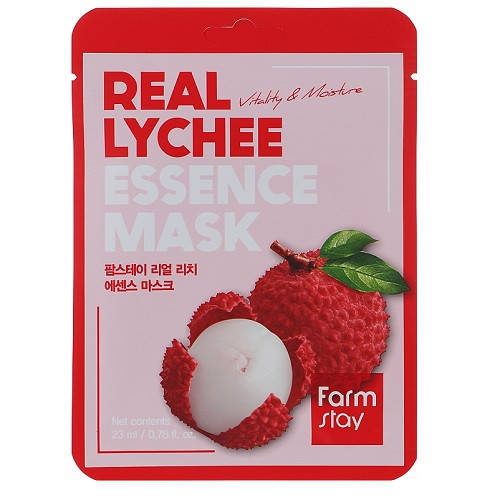 

Тканевая маска с экстрактом личи FarmStay Real Lychee Essence Mask