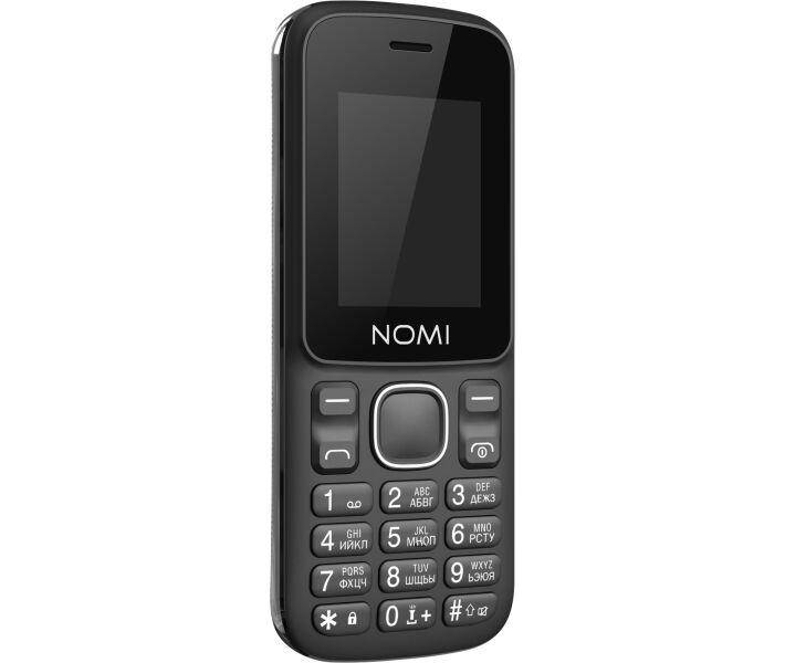 

Мобильный телефон Nomi i188s Black, Черный
