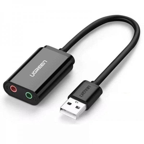 

Звуковая карта Ugreen USB 2.0 внешняя