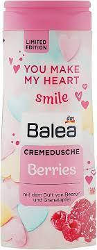 

Гель для душа с ароматом малины и граната Balea Berries Creme Dusche 300 мл.