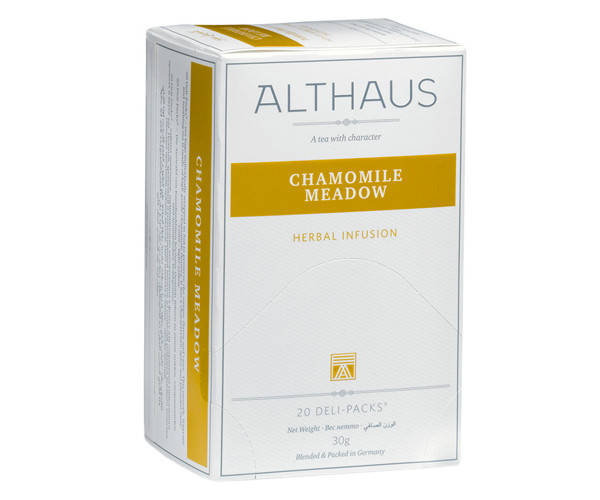 

Травяной чай Althaus Camomile Meadow в пакетиках 20 шт