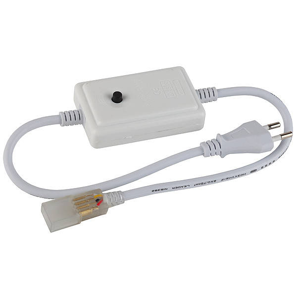 

Сетевой коннектор-контроллер для светодиодной ленты RGB SMD5050 220 вольт 4pin