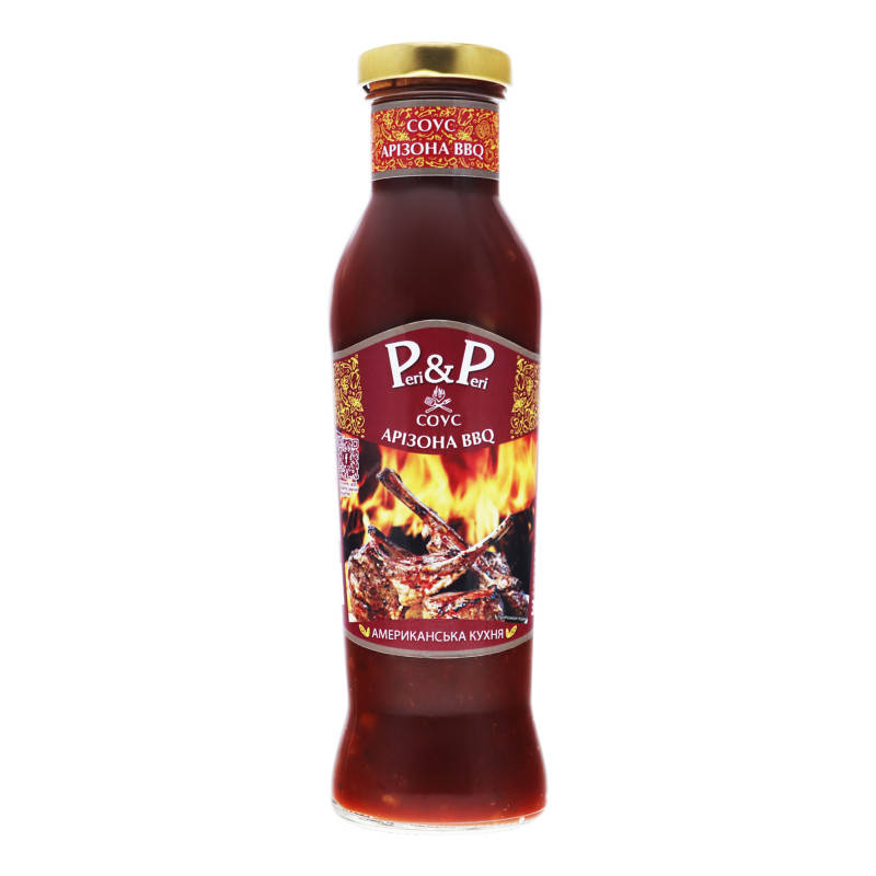 

Peri Peri соус Аризона BBQ (Американська кухня) 320 г