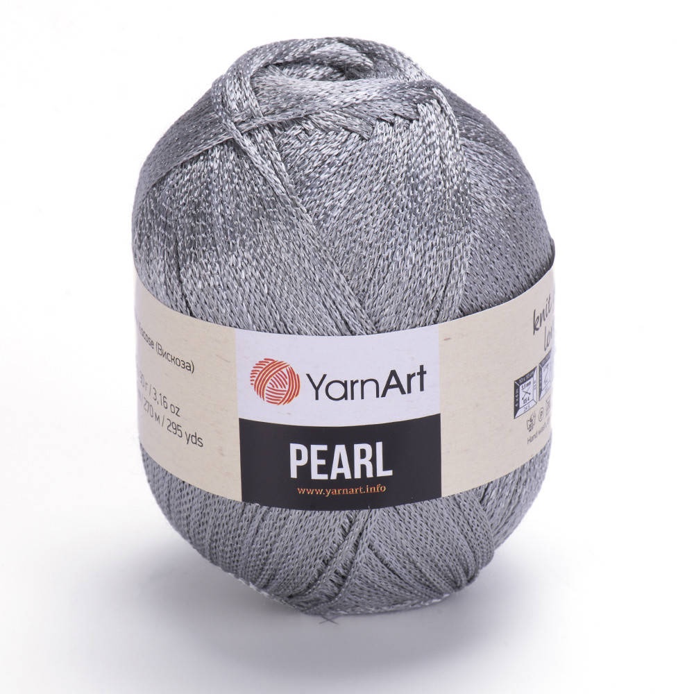 

Yarnart Pearl № 114 серый