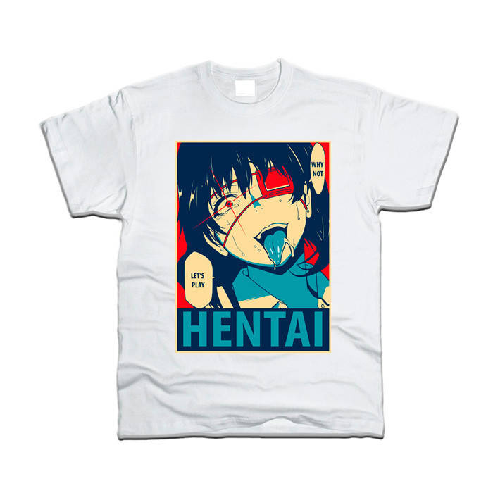 

Футболка Хентай Hentai White L (697474)
