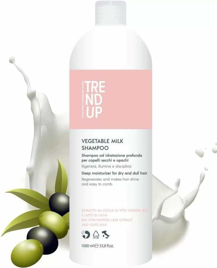 

Зволожуючий шампунь для волосся Trend Up Vegetable Milk Shampoo, 1000 мл.