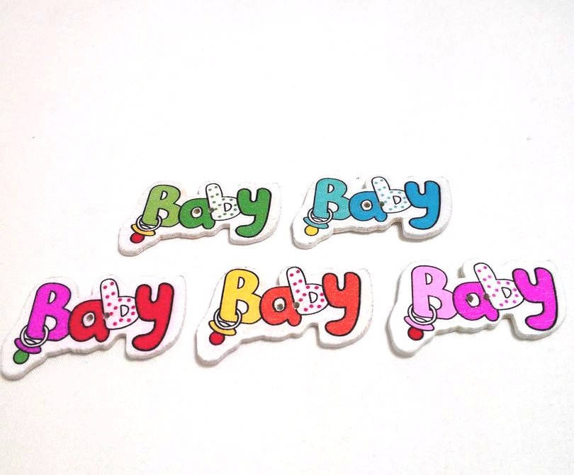 

Пуговицы декоративные "Baby" 10шт в упаковке