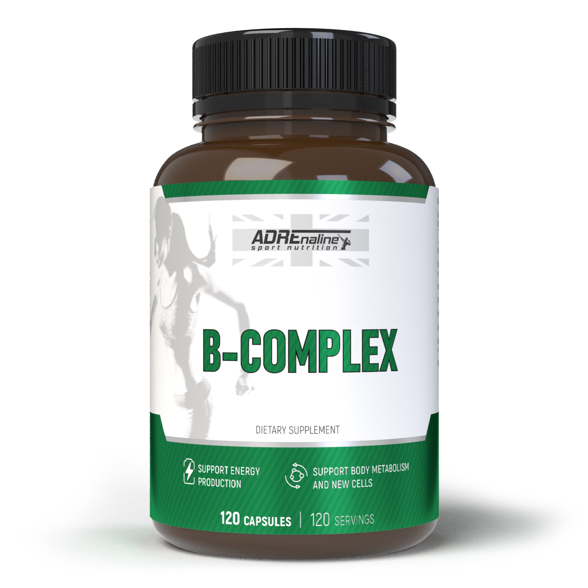 

Витамины группы B - Adrenaline Sport Nutrition B-Complex / 120 capsules