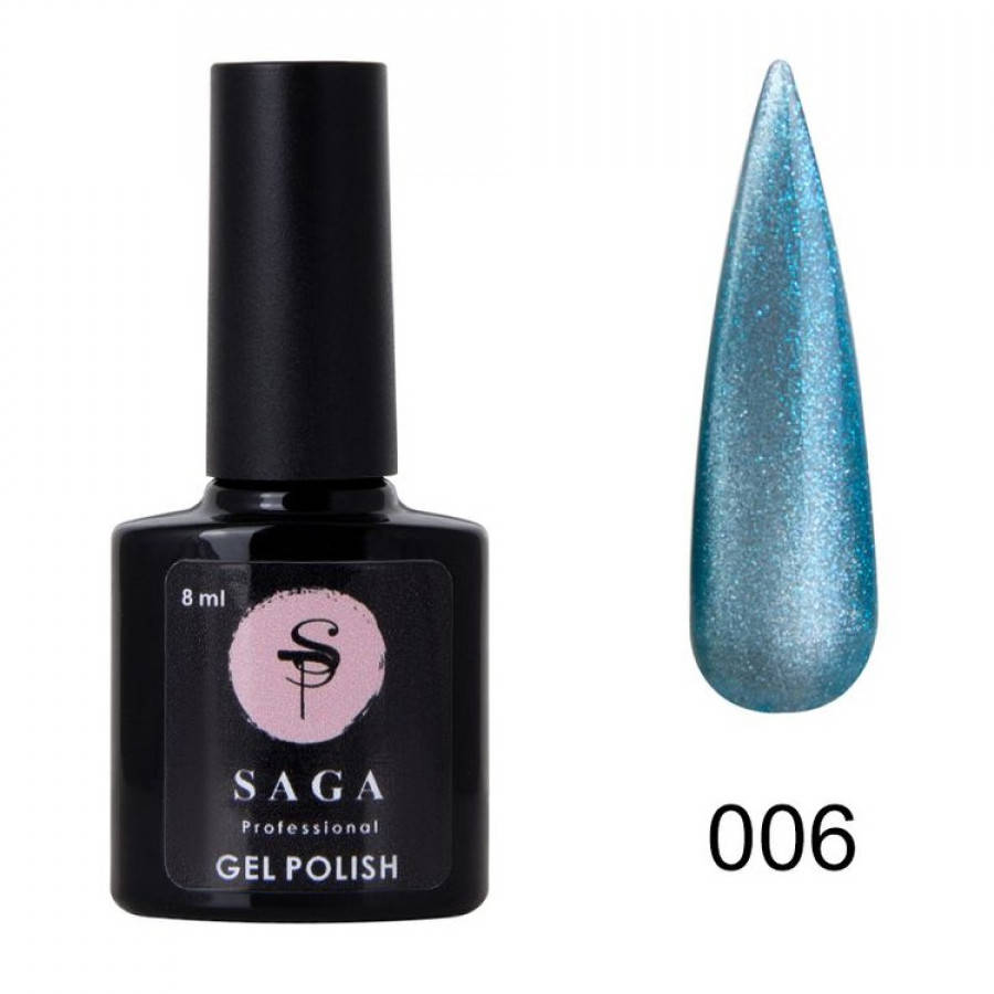 

Гель-лак Saga Cat Shine 006, 8 мл