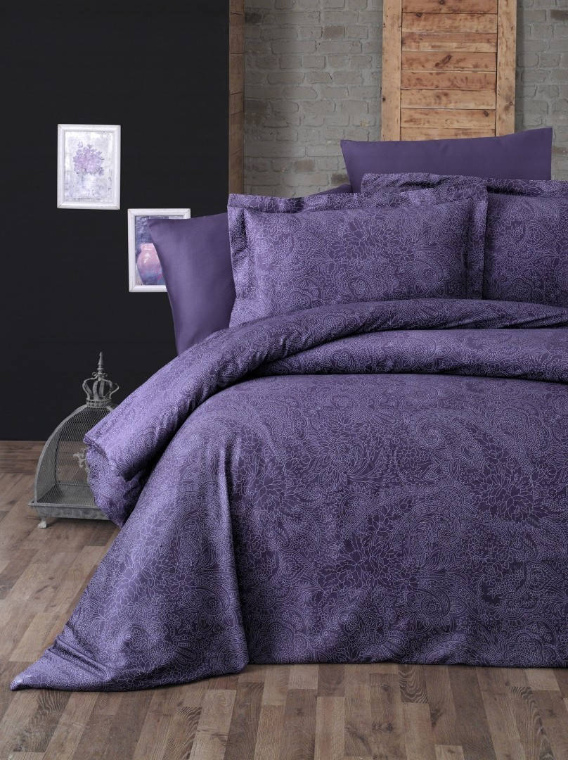 

Комплект постельного белья семейный First Choice Cotton Satin Neva Mor