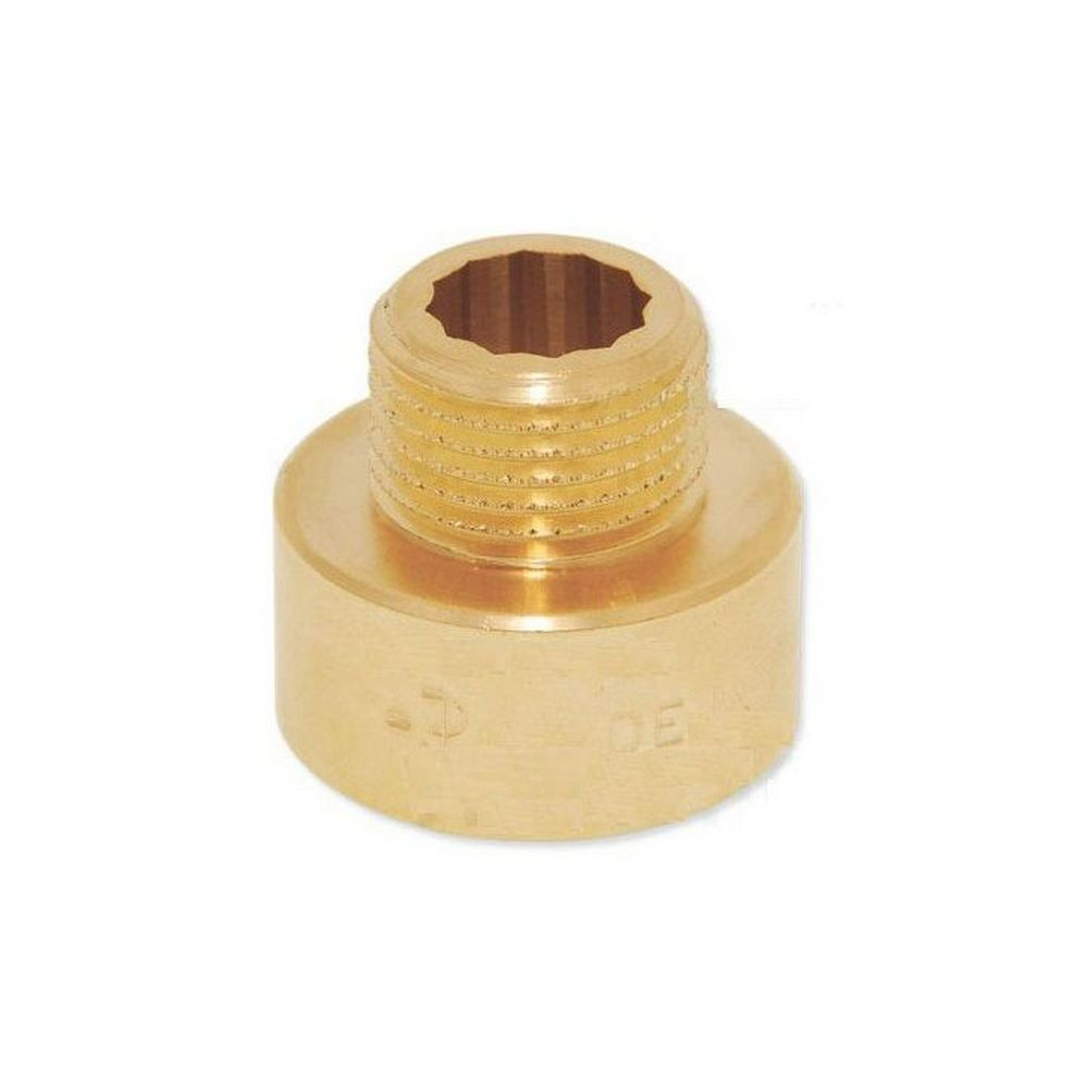 

Переходник латунный Pattaroni 1/2"x3/4" НВ (art. F043)