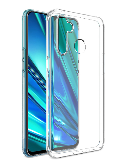 

Чехол силиконовый для Realme 5i ультратонкий прозрачный (реалми 5і)