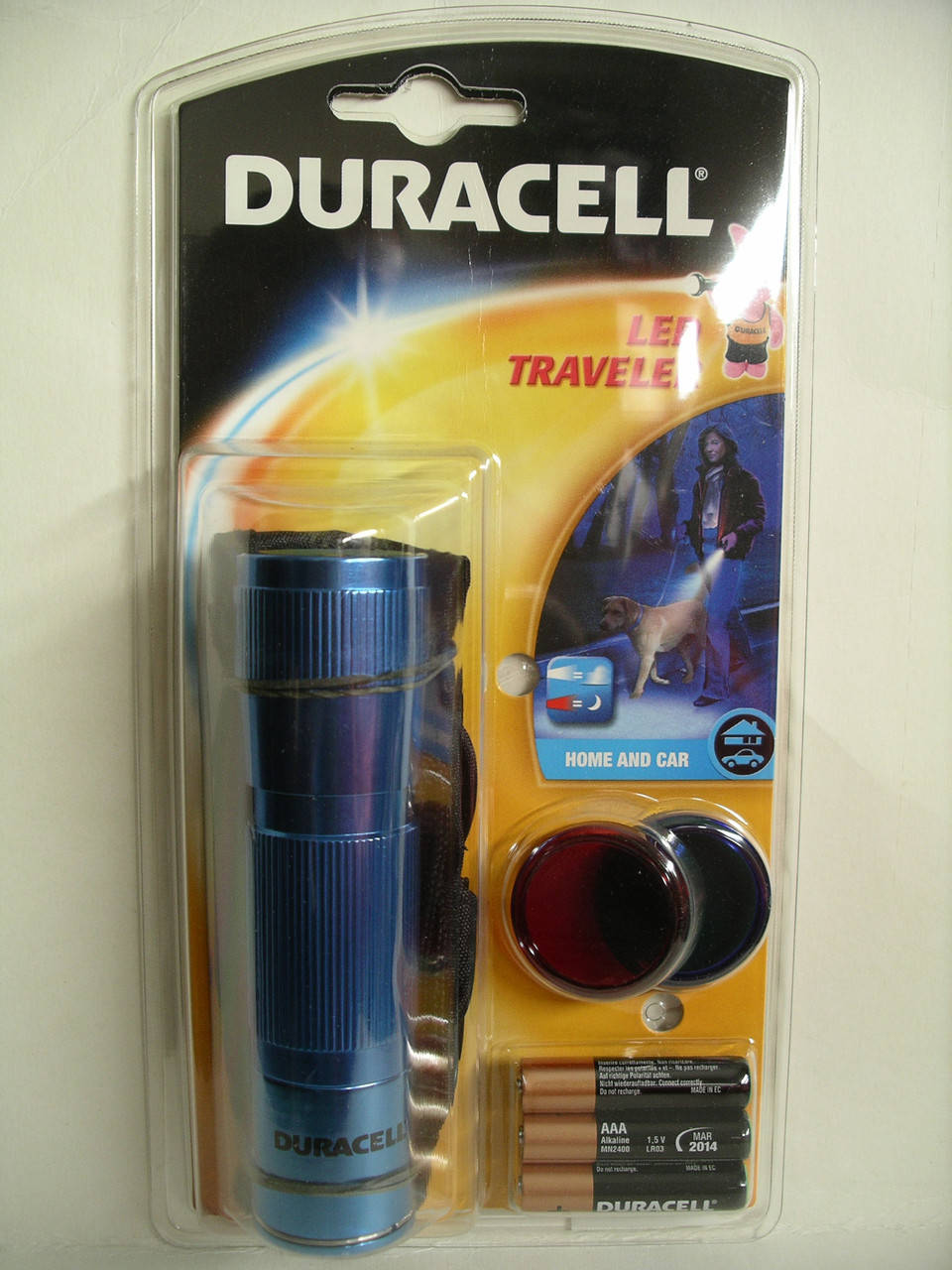 

Фонарь Duracell led traveller светодиодный, метал.