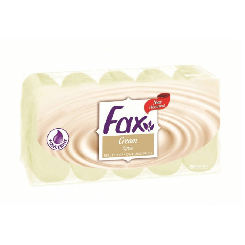 

Мило туалетне Fax 5х70г Крем