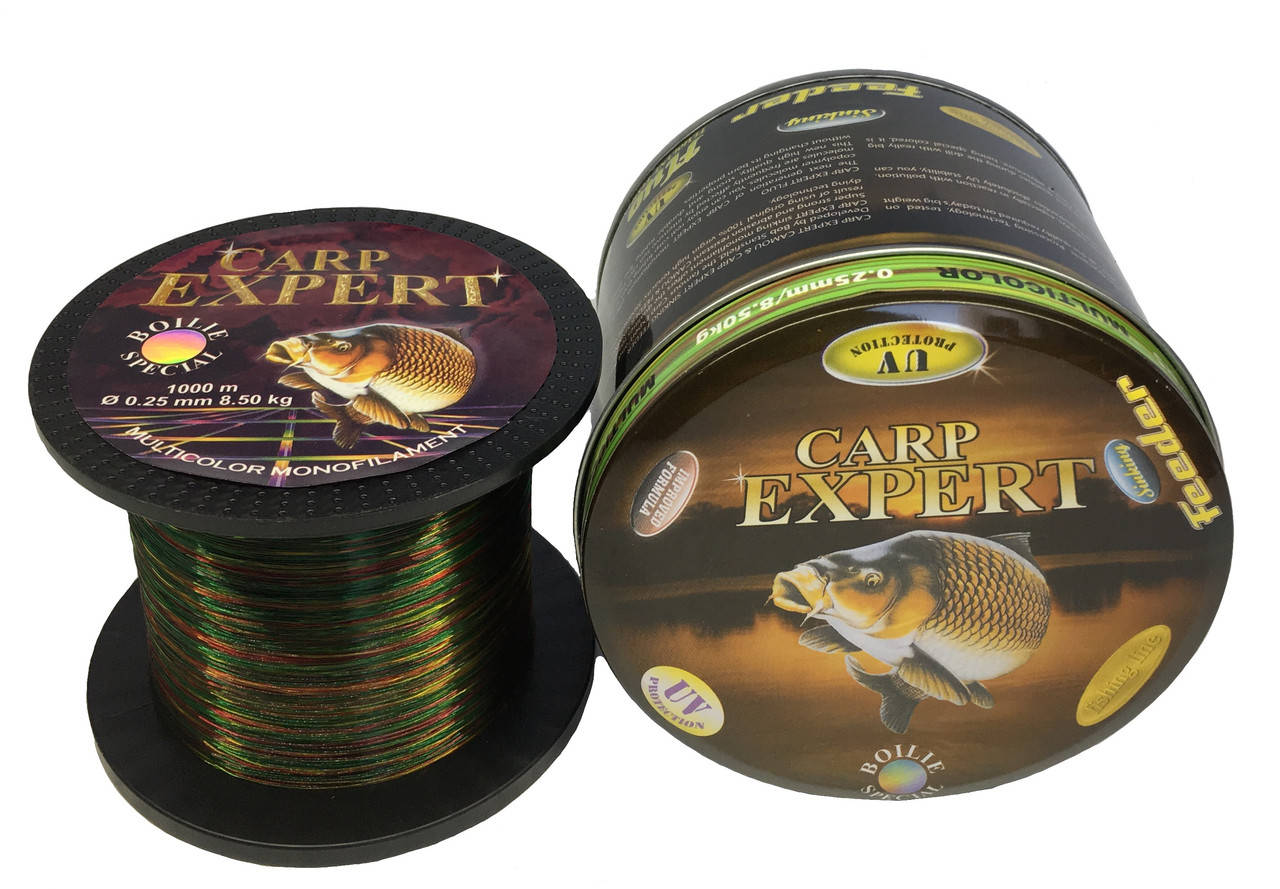 

Леска рыболовная Carp Expert Multicolor 1000 м 0.30, Разные цвета