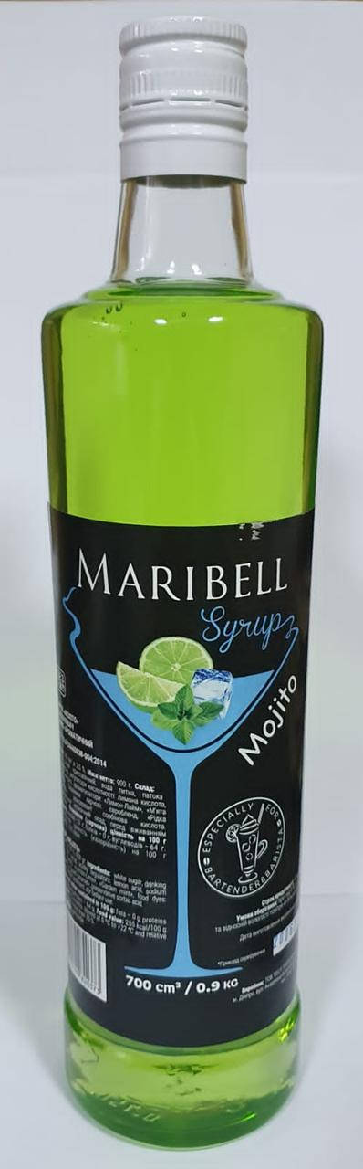 

Сироп ТМ Maribell Мохито БЕЗ ДОЗАТОРА!