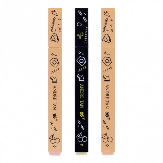 

Маркер YES by ANDRE TAN текстовый микс цветов, Разные цвета