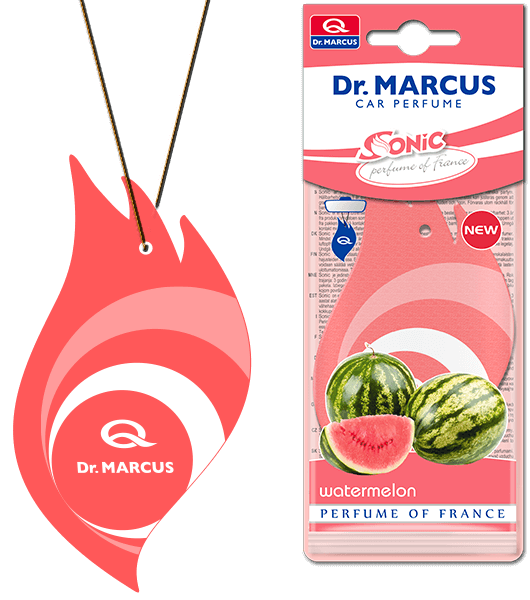 

Автоосвежитель Dr. Marcus Sonic - Watermelon, Ароматизатор автомобильный (Пахучка в салон авто)