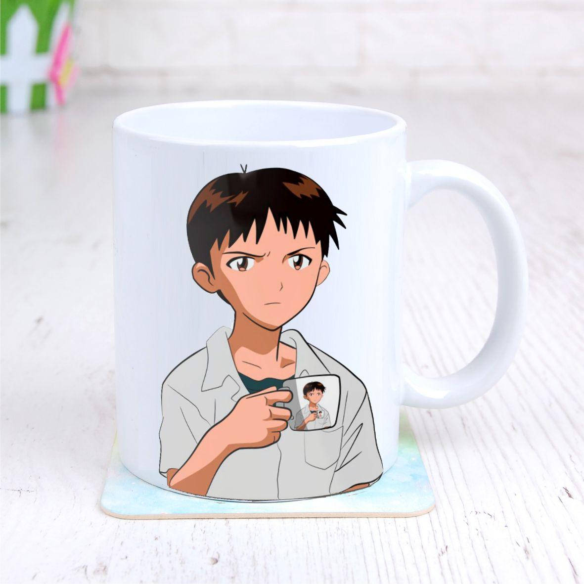 

Чашка Синдзи Икари (Evangelion), Белый