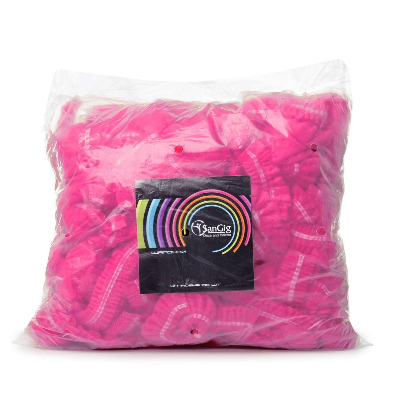 

Шапочка-одуванчик розовая, 100 шт, Розовый