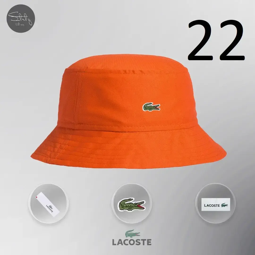 

Новенькая Мужская Панама Lacoste Летняя Оранжевая Пляжные Панамки Мужские Лакосте