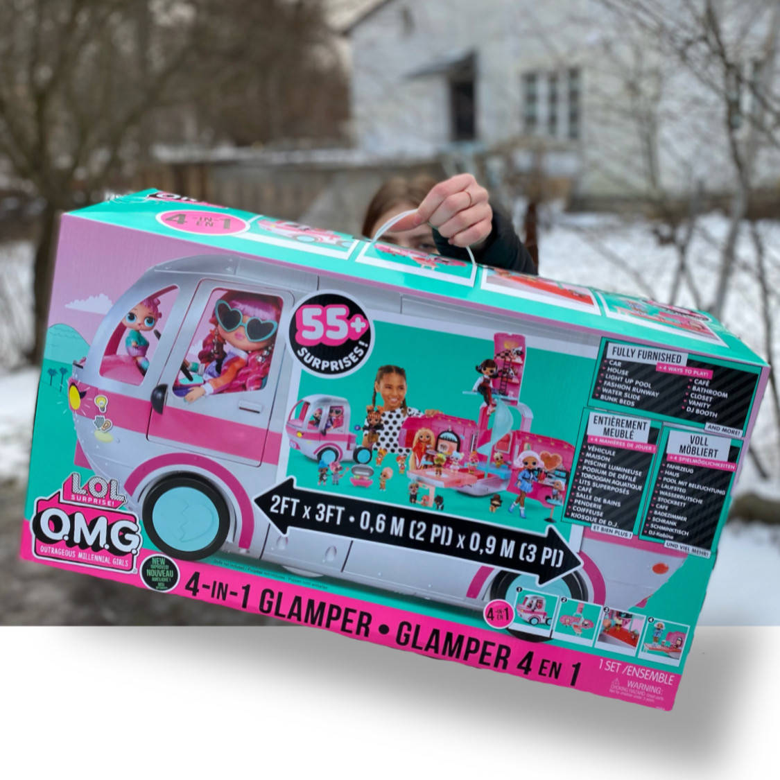 

Игровой набор Гламурный Кемпер 4 в 1 ЛОЛ Оригинал (576730)