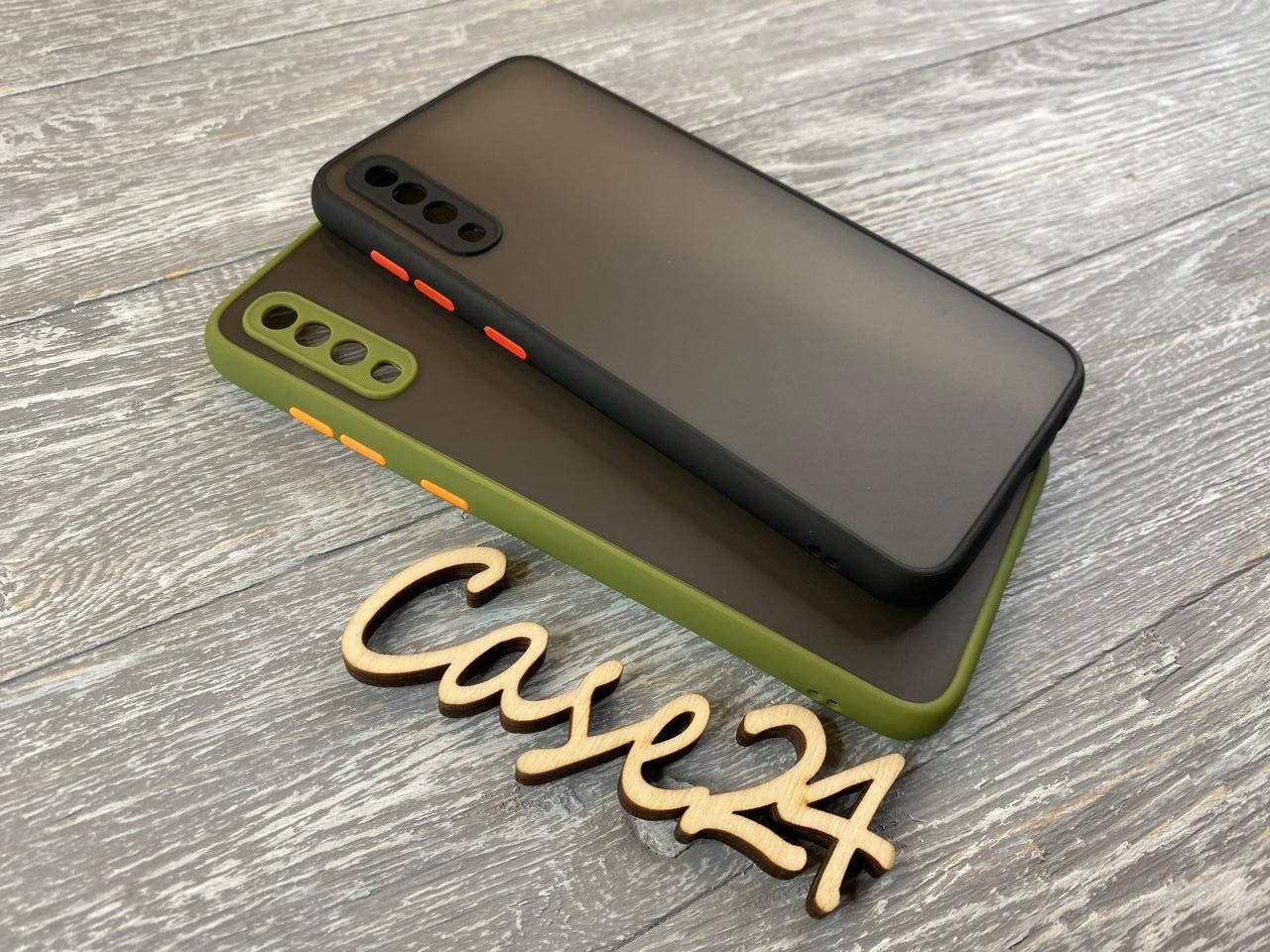 

TPU чехол накладка Matte Color Case (TPU) для Samsung Galaxy A50 (2 цвета)