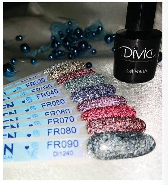 

Divia - Гель-лак Cat's Eye світловідбиваючий "Frozen/Крижане серце" Di1240 8мл
