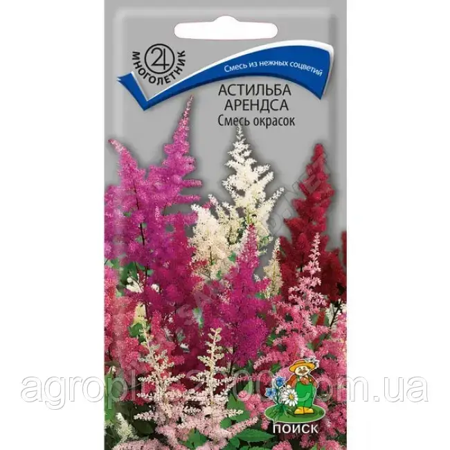 

Семена Астильба Арендса Смесь 40 семян Поиск, Разные цвета
