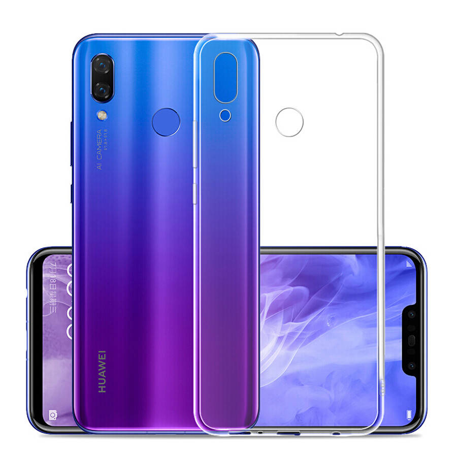 

Ультратонкий 0,3 мм чехол для Huawei P Smart Plus прозрачный (на п смарт плюс)