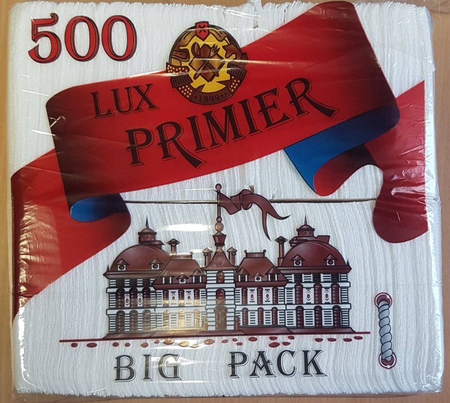 

Салфетка LUX PRIMIER (500 шт), Белый