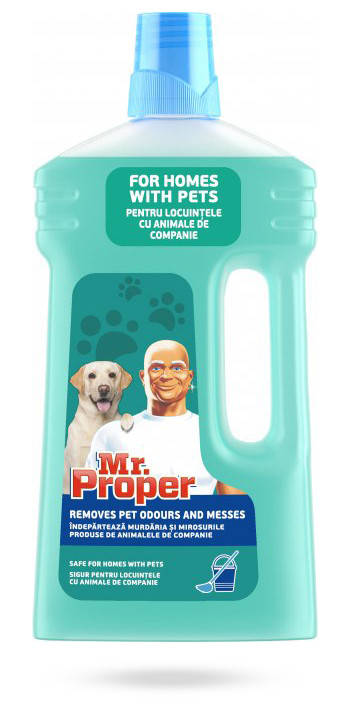 

Универсальное моющее средство Mr Proper против запаха животных 1 л