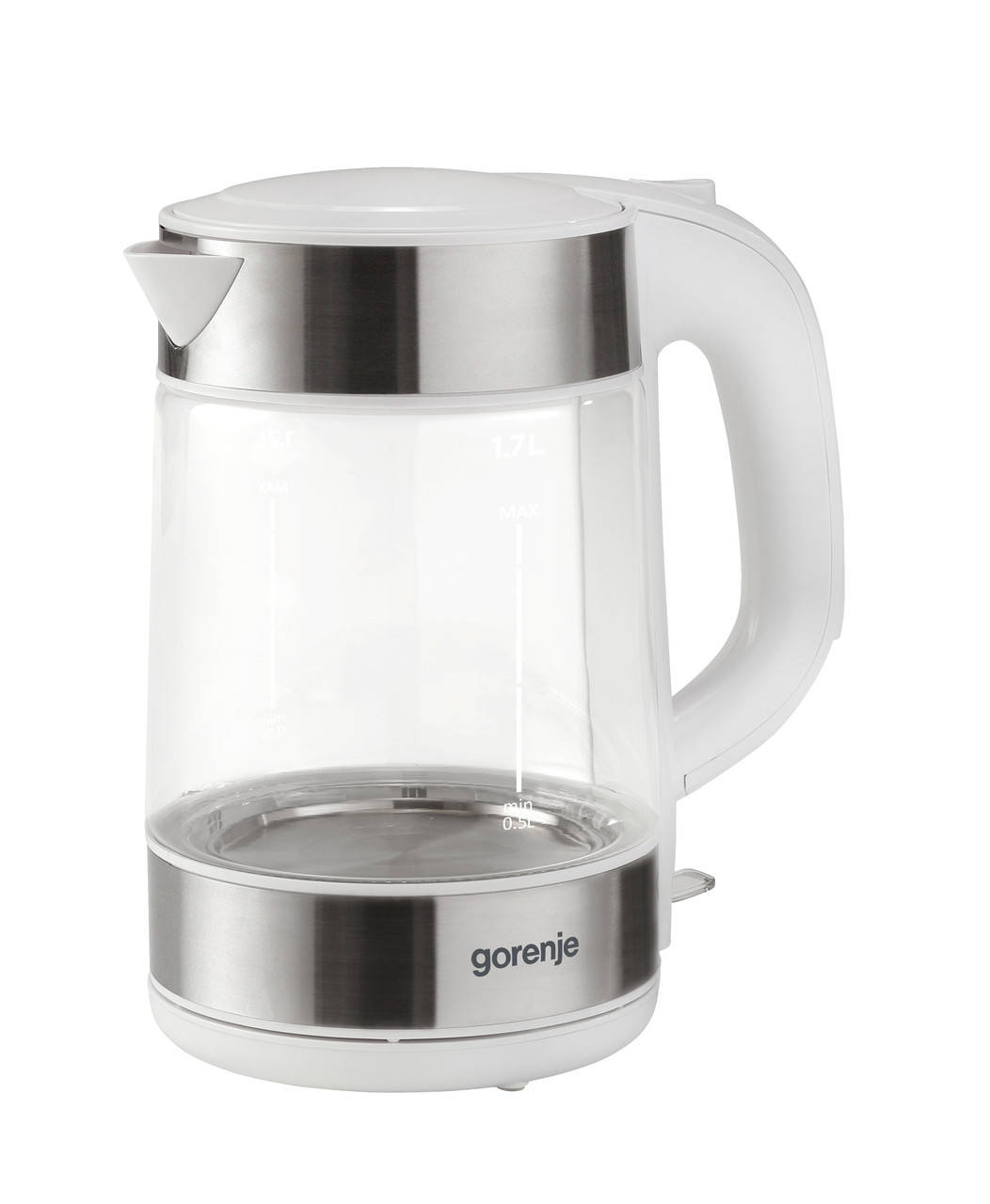 

Электрочайник Gorenje K17GWE/1.7 л/2200 Вт/ стекло