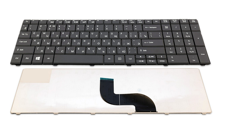 

Клавиатура для ноутбука ACER 5335 5542 5735 5740 5742 5744 7740 8531 8537 8571 8572 P253 P453 - KB.I170A.103, Черный