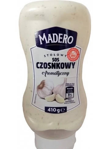 

Соус Madero Sos Czosnkowy (Мадеро Часниковий) 410g.