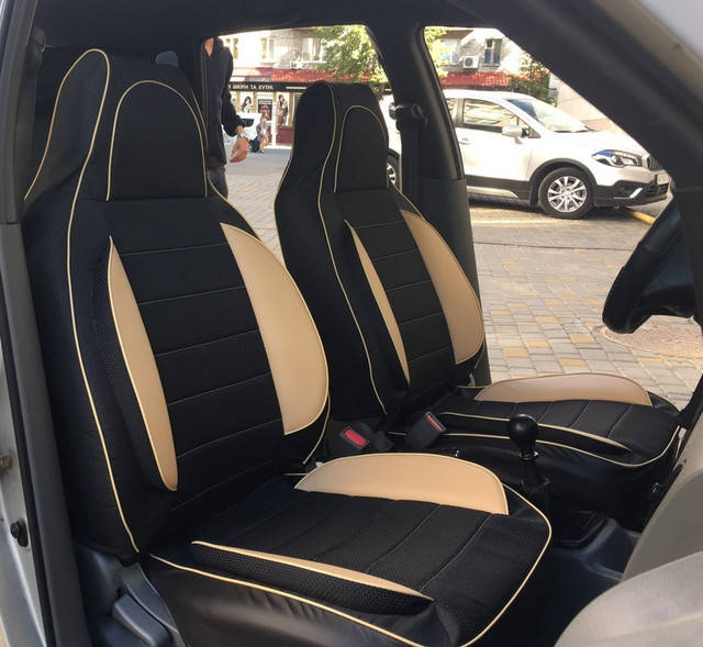 

Чехлы на сиденья пилот спорт для Skoda Superb (Шкода суперб), кожзам, универсальные
