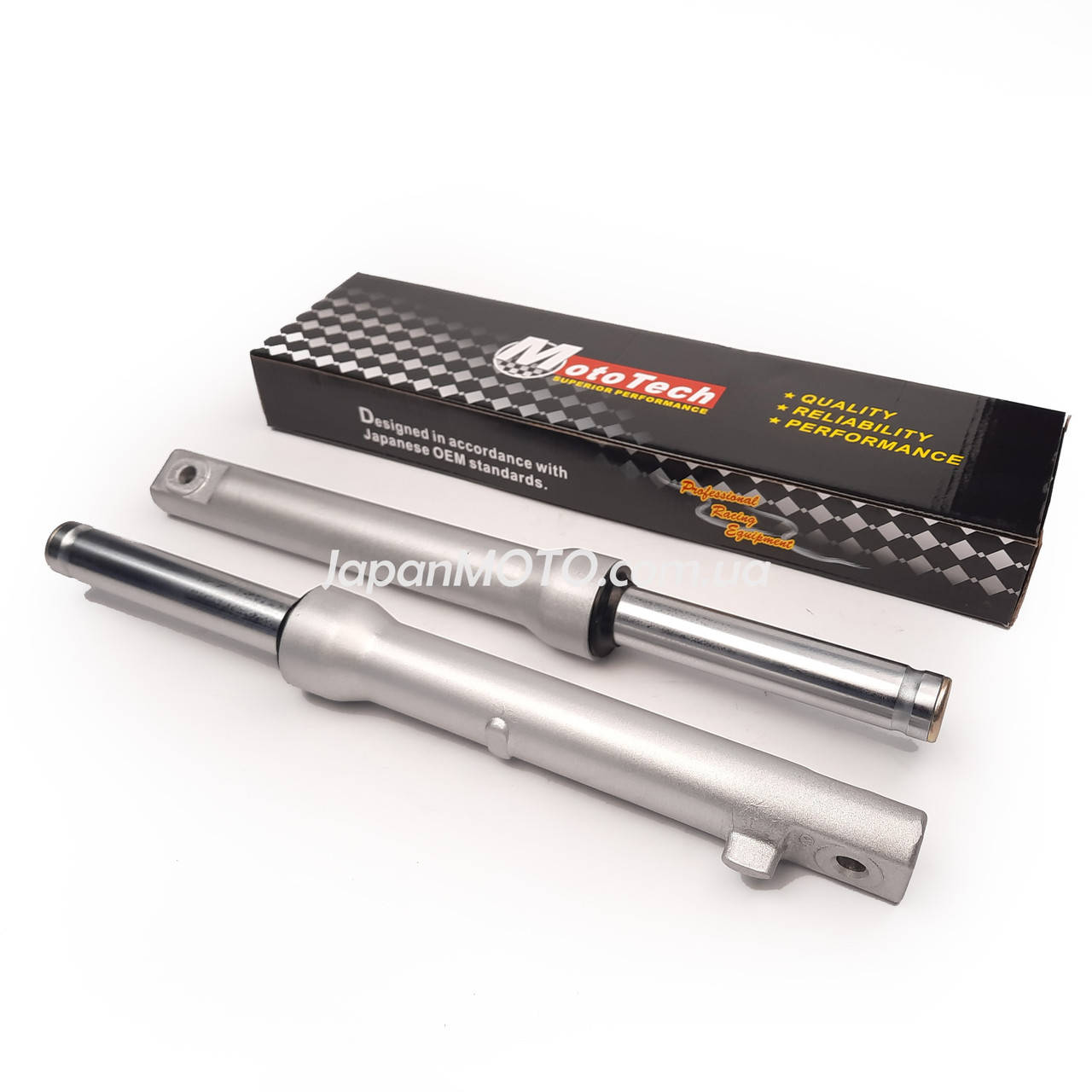 

Вилка (амортизаторы, перья) HONDA DIO AF-18/AF-27/AF-34 барабан, гидравлика, серые Mototech